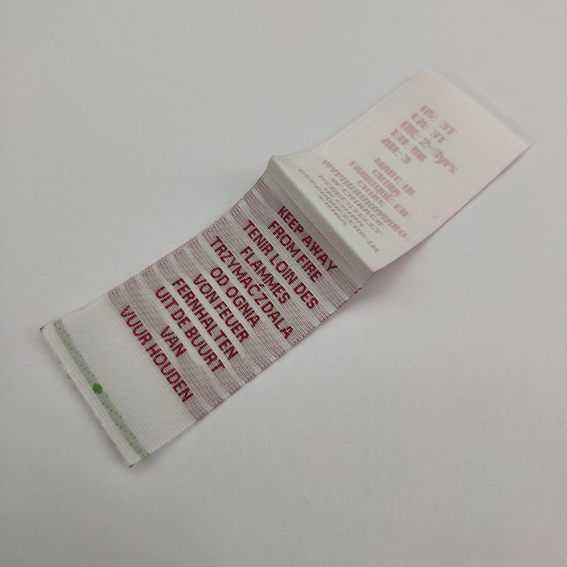 洗水印唛