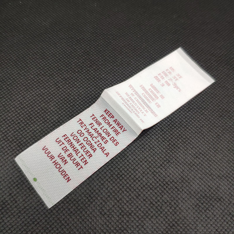 洗水印唛
